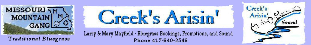 Creek's Arisin' Sound banner