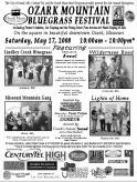 Ozark Mountain Bluegrass Festival Flyer in b&w pdf 1.3Mb